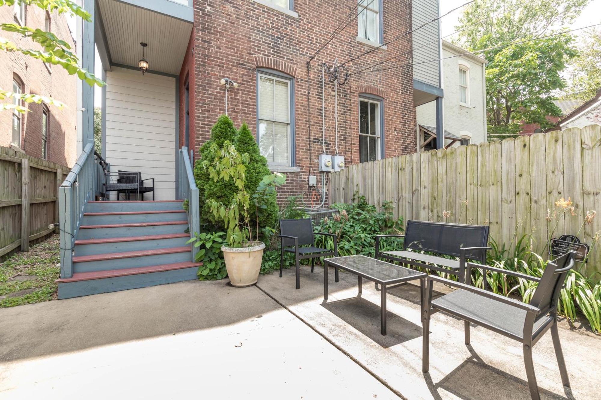 Historic Benton Park Townhome Сейнт Луис Екстериор снимка